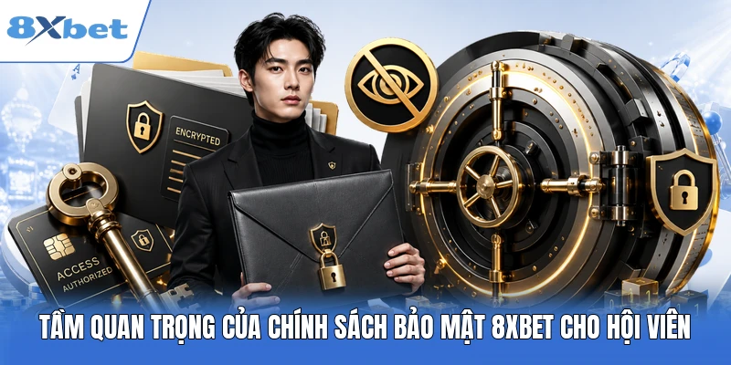 Tầm quan trọng của chính sách bảo mật 8XBET cho hội viên